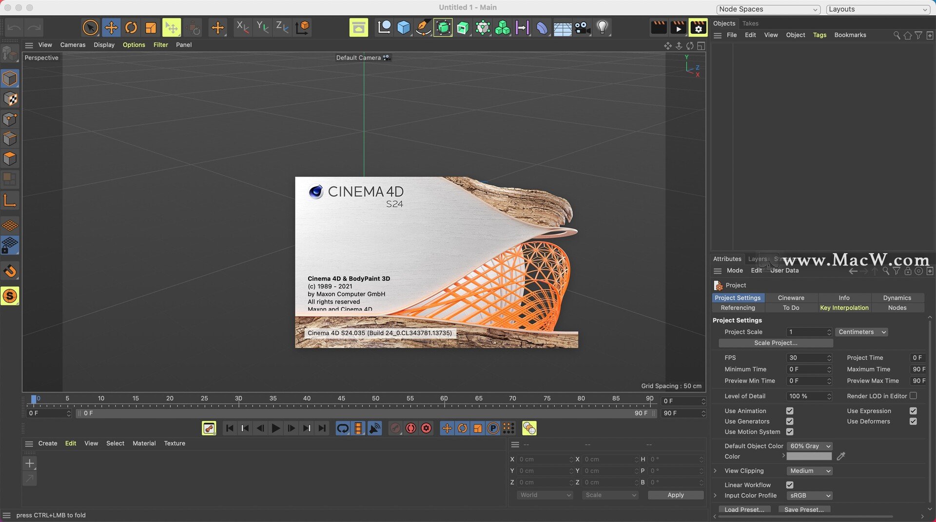 C4D S24三维软件Maxon Cinema 4D S24.037 Win/Mac中文版/英文版/破解版+通用破解补丁